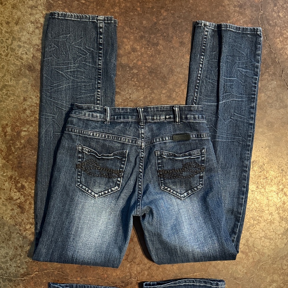 Cowgirl Tuff “Fierce” Boot Cut Jeans 28/XL